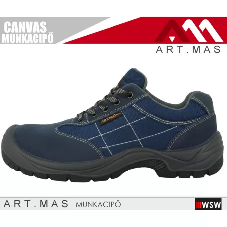 Artmas CANVAS S1 technikai fémbetétes munkacipő - munkabakancs