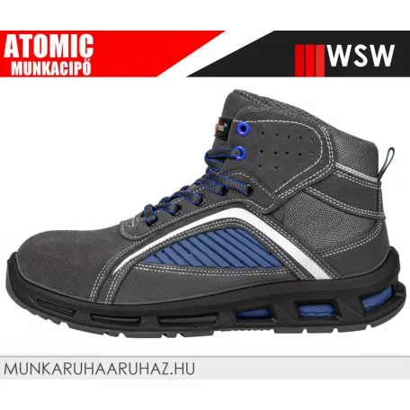 WSW ATOMIC S1 BLUE technikai fémmentes munkacipő - munkabakancs