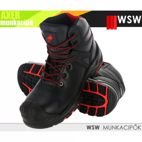 WSW AXER BLACK S3L technikai fémmentes munkacipő - munkabakancs