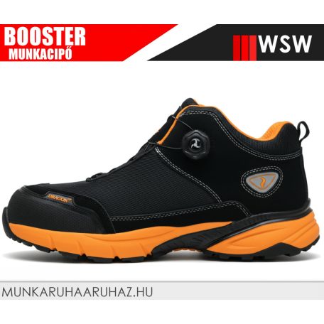 WSW BOOSTER SB technikai fémmentes önbefűzős munkacipő - munkabakancs