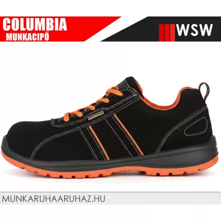 WSW COLUMBIA SB technikai fémbetétes munkacipő - munkabakancs