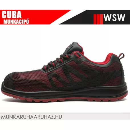 WSW CUBA S1P technikai fémbetétes munkacipő - munkabakancs