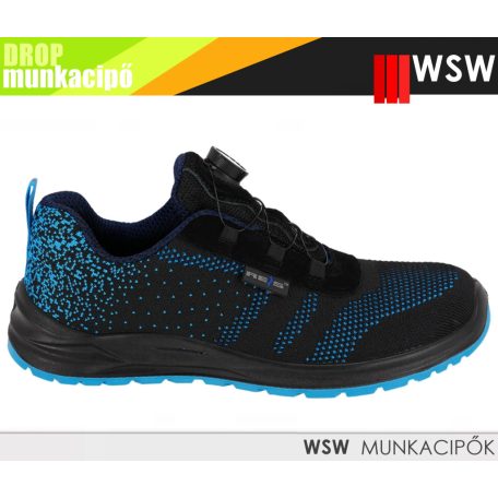 WSW DROP BLUE S1 technikai fémbetétes önbefőzős munkacipő - munkabakancs