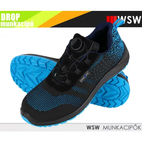 WSW DROP BLUE S1 technikai fémbetétes önbefőzős munkacipő - munkabakancs