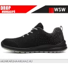 WSW DROP BLACK S1 technikai fémbetétes munkacipő - munkabakancs