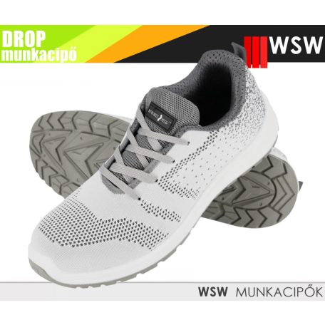 WSW DROP WHITE S1 technikai fémbetétes munkacipő - munkabakancs