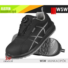   WSW ELASTER S1P technikai fémbetétes önbefűzős munkacipő - munkabakancs