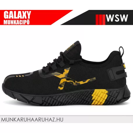 WSW GALAXY YELLOW S1PL technikai fémmentes munkacipő - munkabakancs