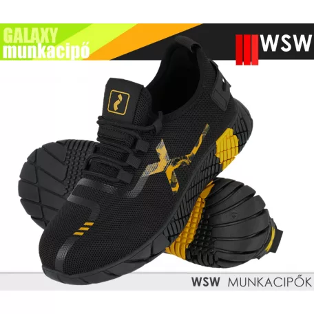 WSW GALAXY YELLOW S1PL technikai fémmentes munkacipő - munkabakancs