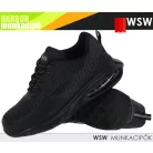 WSW HARBOR BLACK OB technikai fémmentes munkacipő - munkabakancs