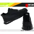 WSW HARBOR BLACK SB technikai fémbetétes munkacipő - munkabakancs