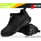 WSW IMPULSE BLACK SB technikai fémbetétes légtalpas munkacipő - munkabakancs