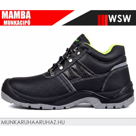 WSW MAMBA S3 technikai fémbetétes munkacipő - munkabakancs