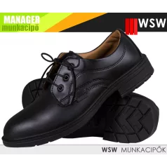   WSW MANAGER S1P technikai fémbetétes munkacipő - munkabakancs