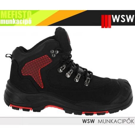 WSW MEFISTO BLACK S3L technikai fémmentes prémium munkacipő - munkabakancs
