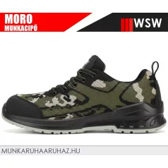   WSW MORO GREEN SB technikai fémbetétes munkacipő - munkabakancs