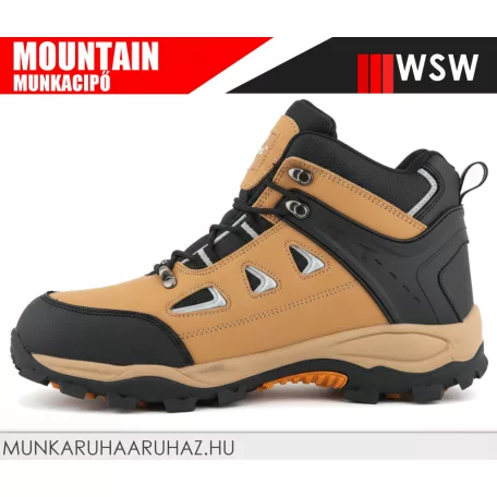 WSW MOUNTAIN S1 technikai fémbetétes munkacipő - munkabakancs