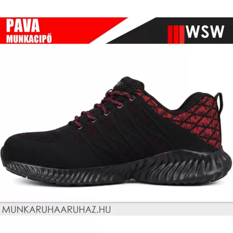 WSW PAVA SB technikai fémbetétes munkacipő - munkabakancs