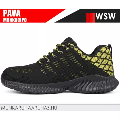 WSW PAVA SB technikai fémbetétes munkacipő - munkabakancs