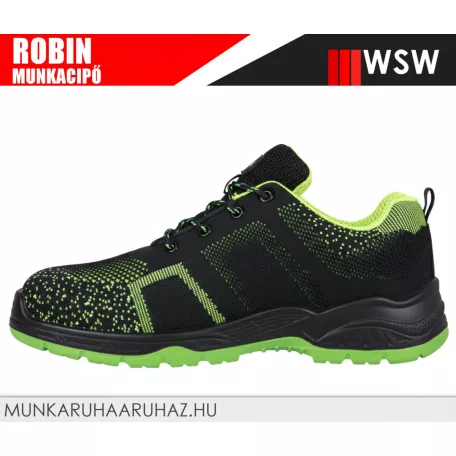 WSW ROBIN S1P technikai fémbetétes munkacipő - munkabakancs