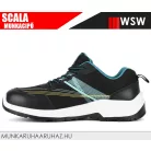 WSW SCALA BLACKBLUE S1P technikai fémbetétes munkacipő - munkabakancs