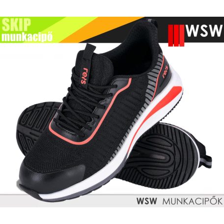 WSW SKIP RED S1 technikai fémbetétes munkacipő - munkabakancs