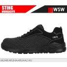 WSW STING BLACK S1PL technikai fémmentes munkacipő - munkabakancs