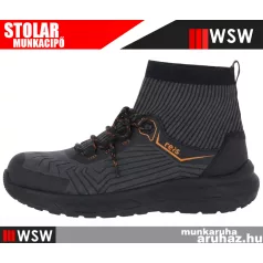   WSW STOLAR GREY S1P technikai fémbetétes zokniszárú munkabakancs - munkacipő