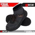 WSW STOLAR GREY S1P technikai fémbetétes zokniszárú munkabakancs - munkacipő
