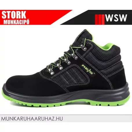 WSW STORK S1 technikai fémbetétes munkacipő - munkabakancs