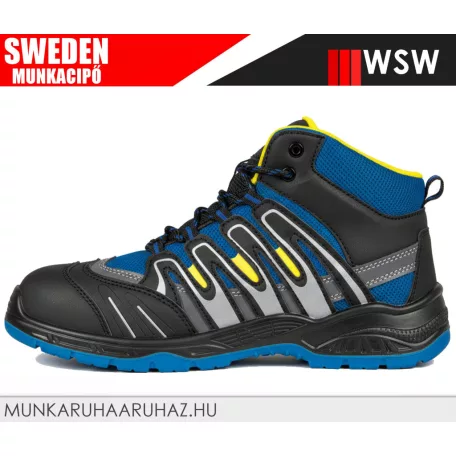 WSW SWEDEN S1P technikai fémbetétes munkacipő - munkabakancs