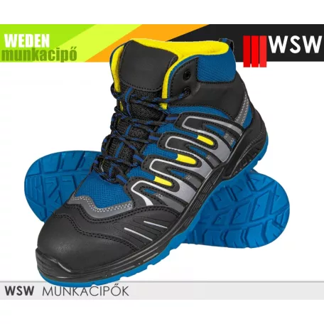 WSW SWEDEN S1P technikai fémbetétes munkacipő - munkabakancs
