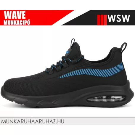 WSW WAVE BLUE S1PL technikai kompozit légtalpas munkacipő - munkabakancs