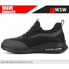 WSW WAVE BLACK S1PL technikai kompozit légtalpas munkacipő - munkabakancs