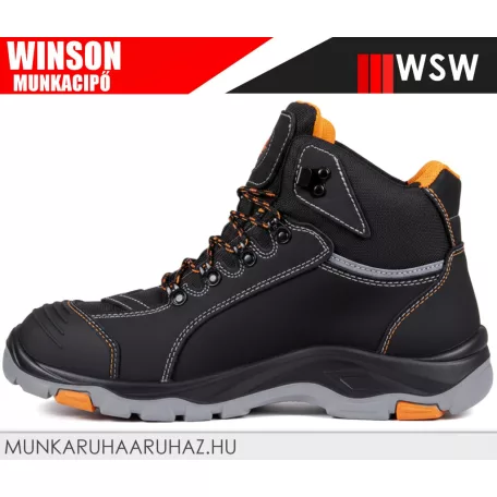 WSW DRAGON WINSON S3 technikai fémbetétes munkacipő - munkabakancs