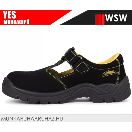 WSW YES! S1 technikai fémbetétes munkacipő - munkaszandál