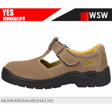 WSW YES! S1 technikai fémbetétes munkacipő - munkaszandál