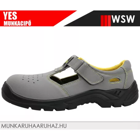 WSW YES! S1 technikai fémbetétes munkacipő - munkaszandál