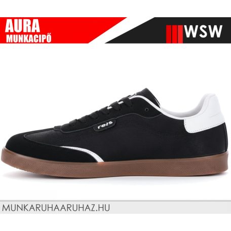 WSW AURA BLACK női technikai munkacipő - utcai cipő
