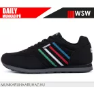 WSW DAILY BLACK technikai munkacipő - utcai cipő