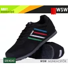 WSW DAILY BLACK technikai munkacipő - utcai cipő