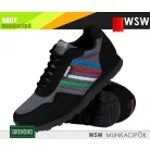 WSW DAILY GREY technikai munkacipő - utcai cipő