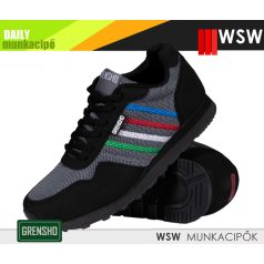 WSW DAILY GREY technikai munkacipő - utcai cipő
