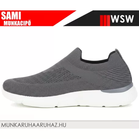 WSW SAMI GREY technikai munkacipő - utcai cipő