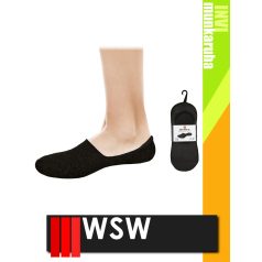   WSW INVI BLACK férfi titokzokni 3 pár/csomag - alsóöltözet