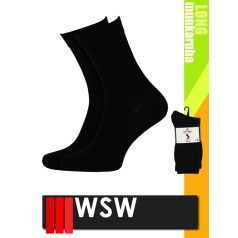   WSW LONG BLACK férfi bokazokni 5 pár/csomag - alsóöltözet