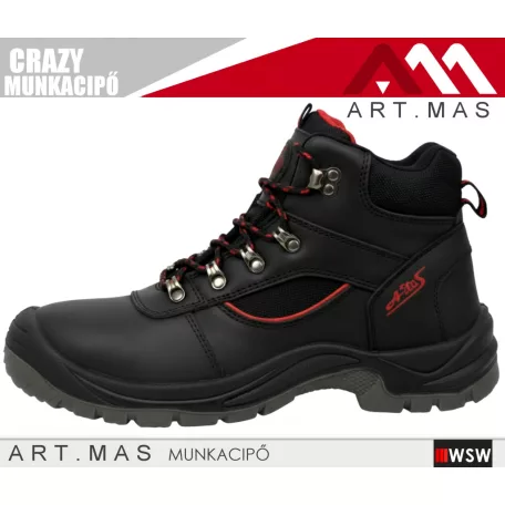 Artmas CRAZY S1 technikai fémbetétes munkacipő - munkabakancs