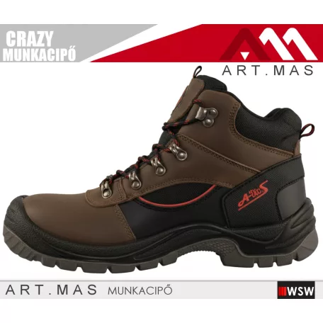 Artmas CRAZY BROWN OB technikai munkacipő - munkabakancs