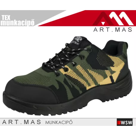 Artmas TEX CAMO SB technikai fémbetétes munkacipő - munkabakancs