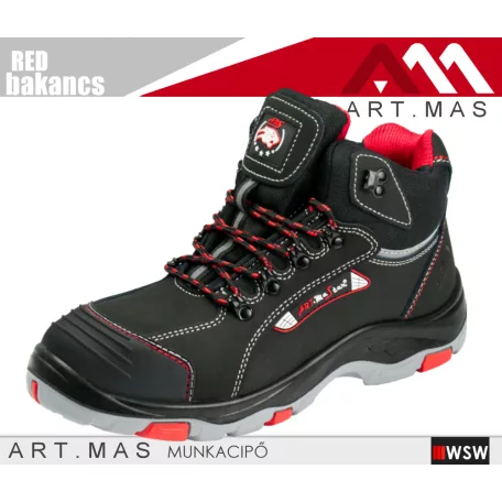 Artmas RED S3 technikai fémmentes munkacipő - munkabakancs